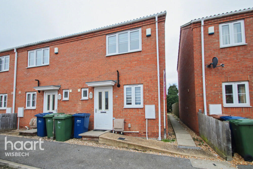2-bed semi-detached on Mikanda Close, Wisbech, £150,000