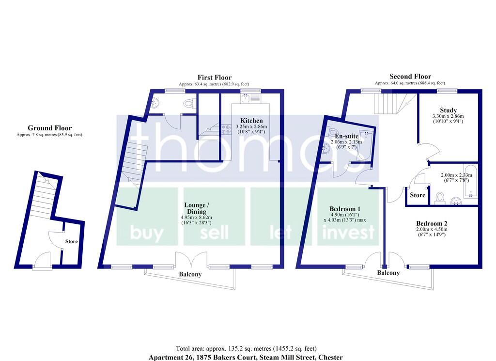 Apartment in Chester, City of Chester - View 4
