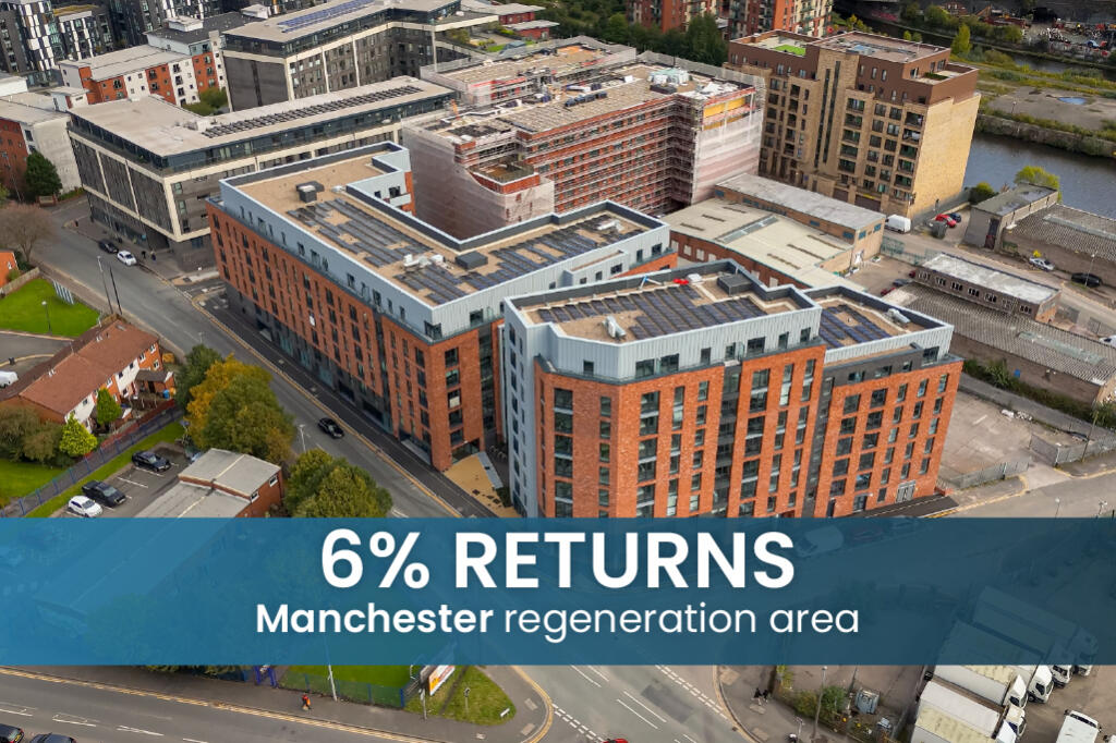 Main image of property: Merchants Wharf, Manchester – 6.5% Rental Yields | Strong Income Investment