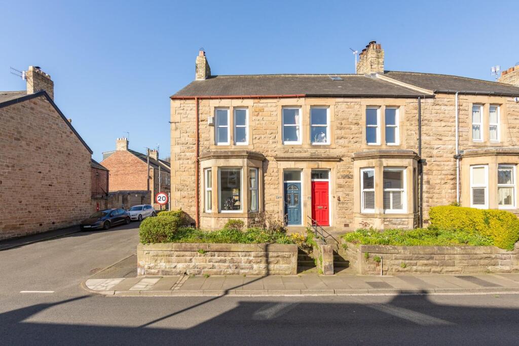 3-bed terraced on Leazes Crescent, Hexham, NE46, £325,000