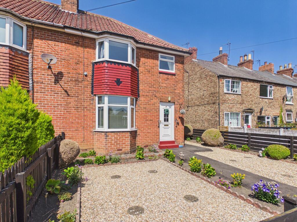 3-bed semi-detached on Mill Street, Norton, YO17, £180,000