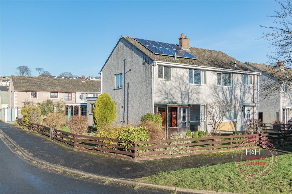 3-bed semi-detached on 69 Penny Hill Park, Penrith, Cumbria, £250,000