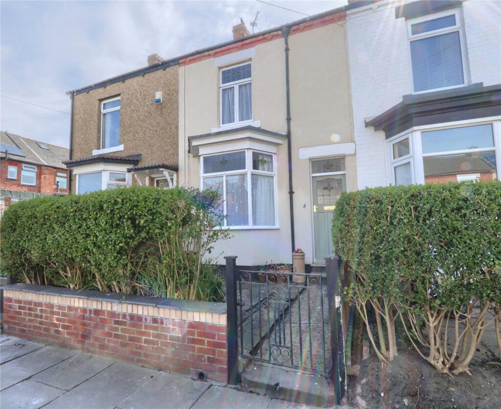 2-bed terraced on Montrose Street, Saltburn-by-the-Sea, £200,000