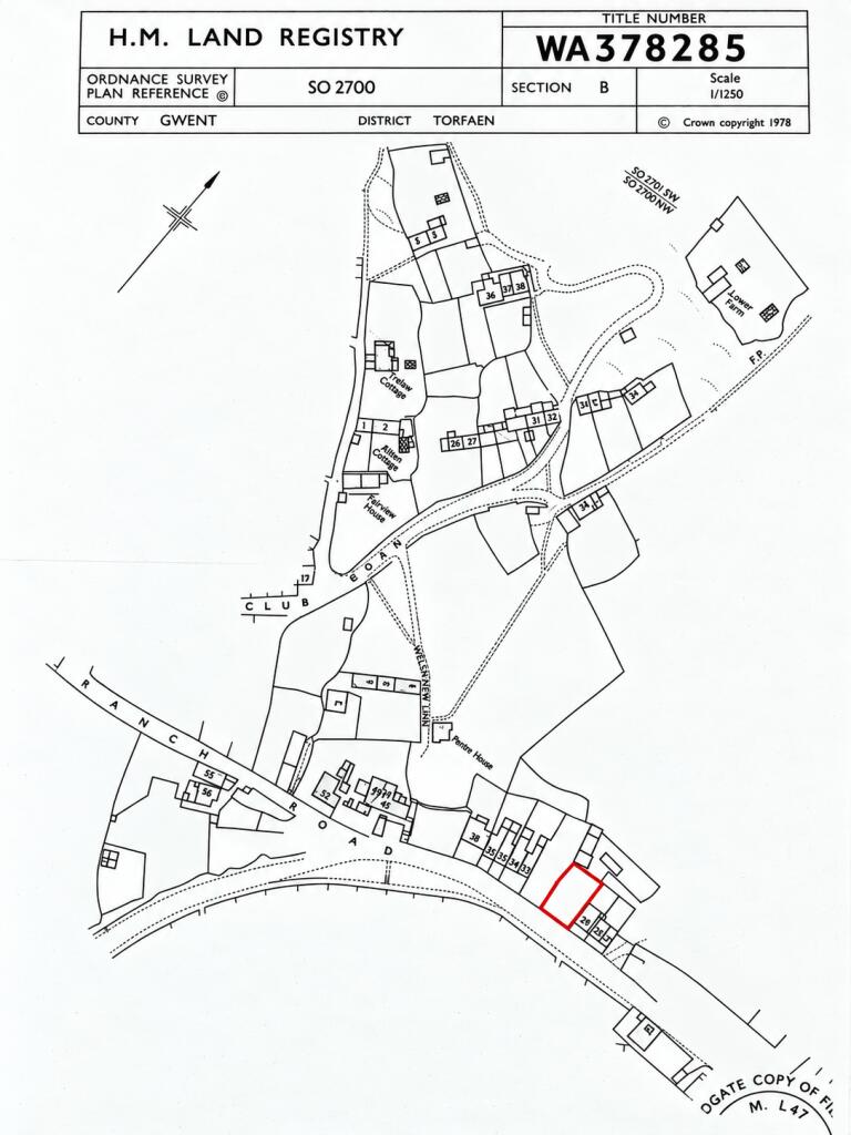 Land, Tranch Road, Pontypool - More
