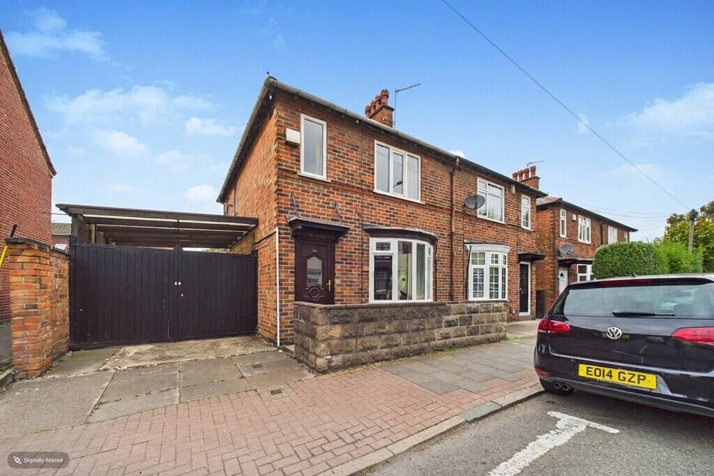 3-bed semi-detached on Wharncliffe Road, Loughborough, £175,000