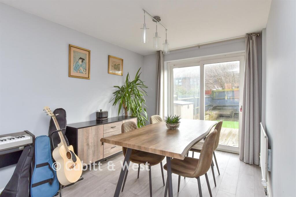 3-bed terraced on Rayford Close, Peacehaven, East Sussex, £325,000