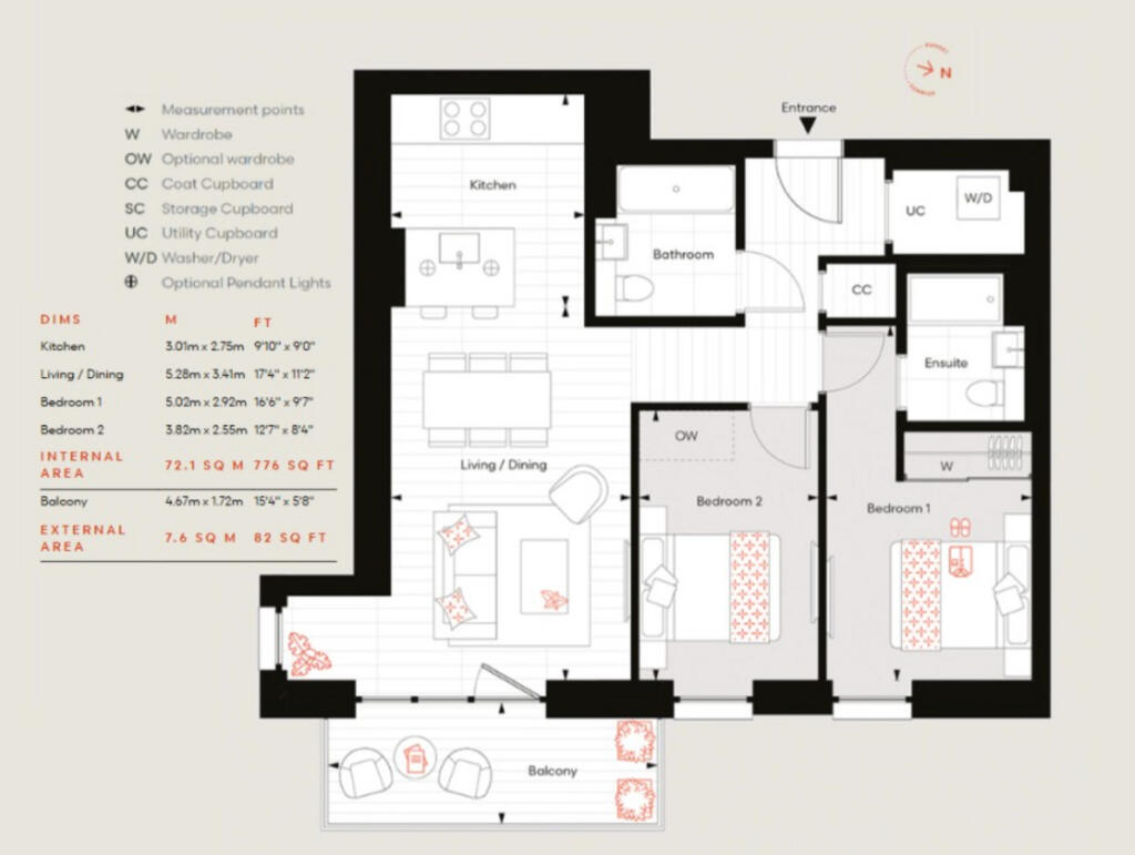 2 bedroom apartment for rent