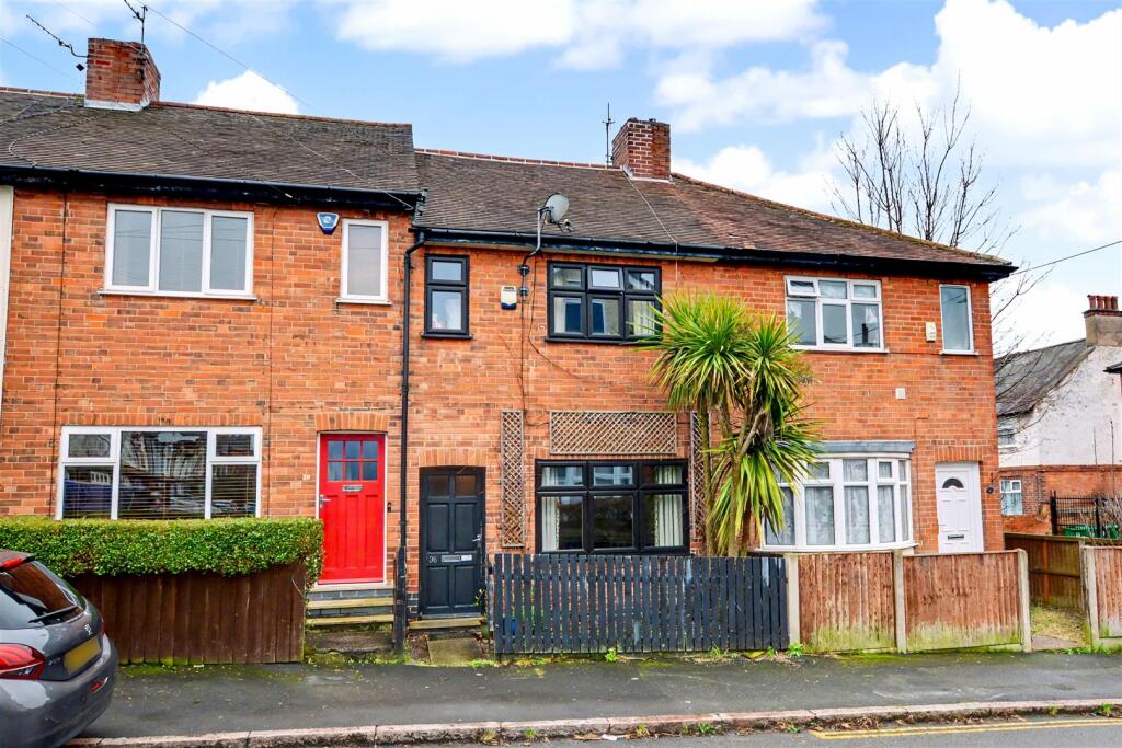 2-bed terraced on Crossley Street, Nottingham, £200,000