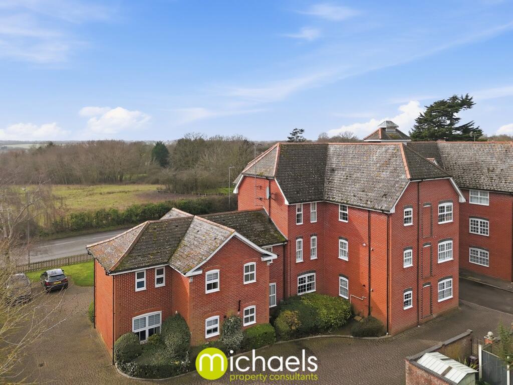 2-bed flat on Colchester Road, West Bergholt, Colchester, CO6, £230,000