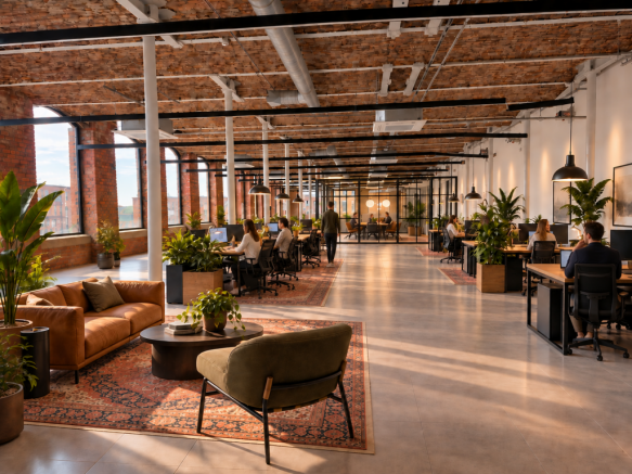 CGI showing how office could look