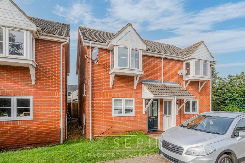 2-bed semi-detached on Millfield Gardens, Ipswich, IP4, £235,000
