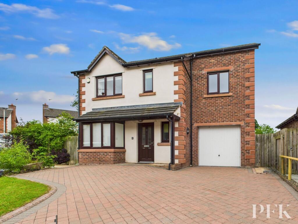 4-bed detached on 28, Otters Holt, Culgaith, CA10, £425,000