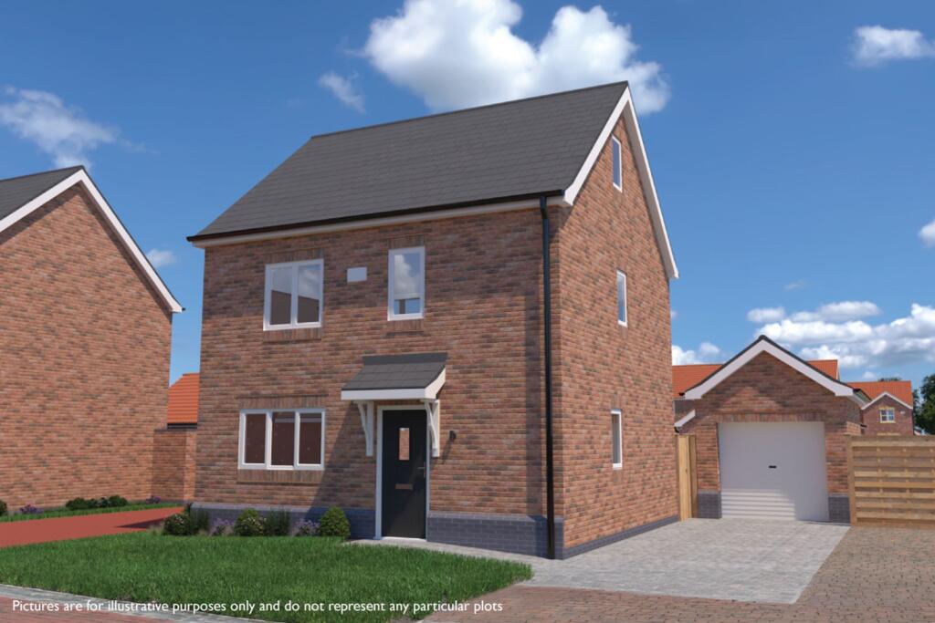 4-bed detached on Plot 103, North Street, Winterton, North Lincolnshire, DN15 9QN, £264,950