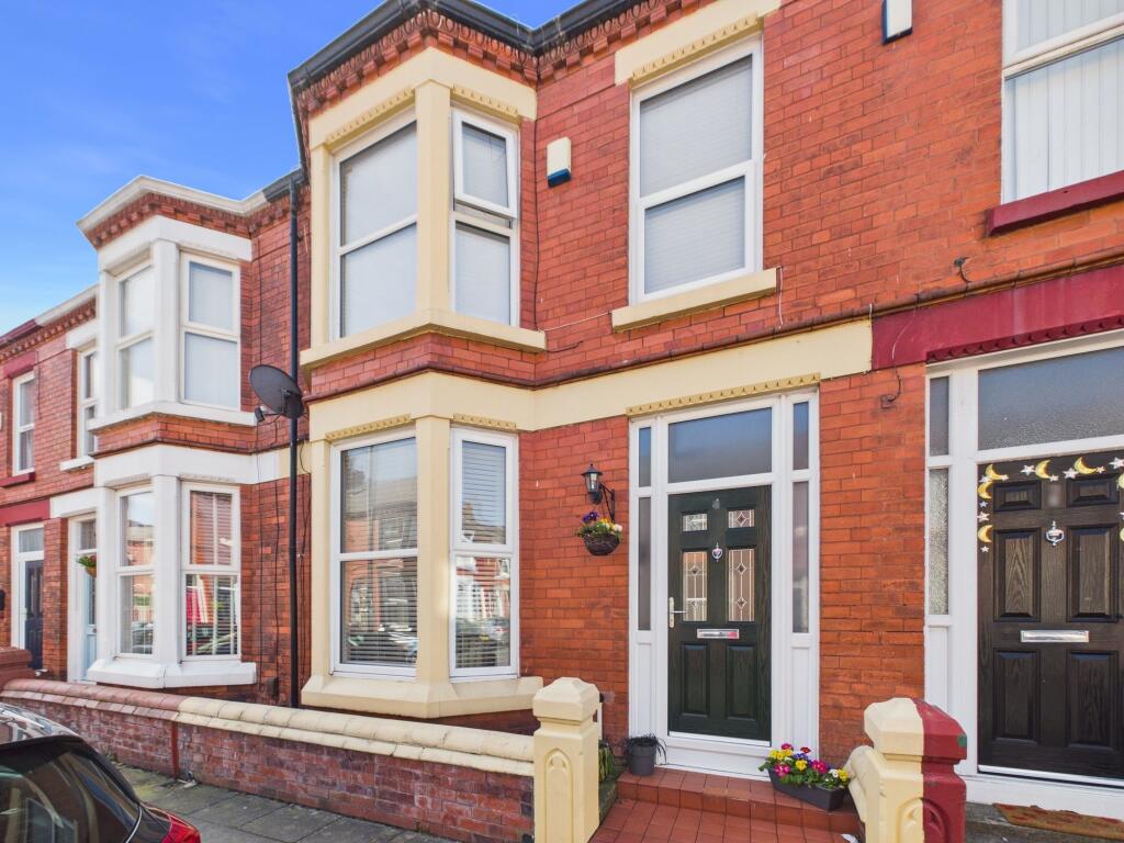 3-bed terraced on Winchfield Road, Wavertree, Liverpool., £270,000