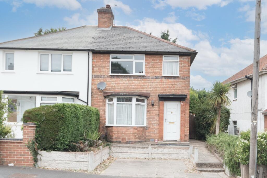 4-bed semi-detached on Sandmere Road, Birmingham, West Midlands, B14, £275,000