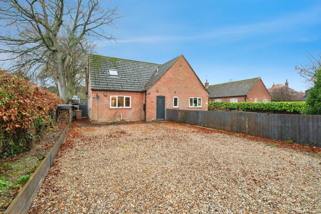 2-bed semi-detached on Reepham Road, Briston, Melton Constable, £210,000