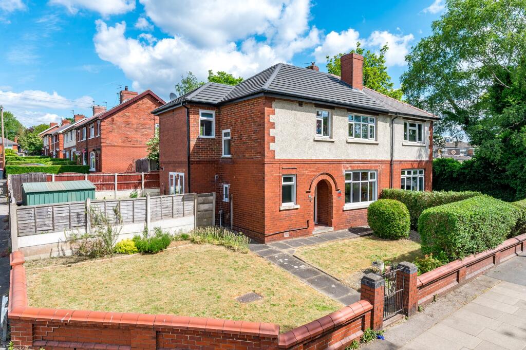 4-bed semi-detached on Simpson Road, Worsley, M28, £310,000