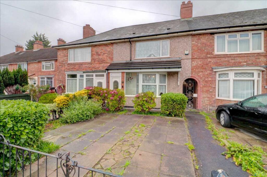 2-bed terraced on Alumhurst Avenue, Alum Rock, £190,000