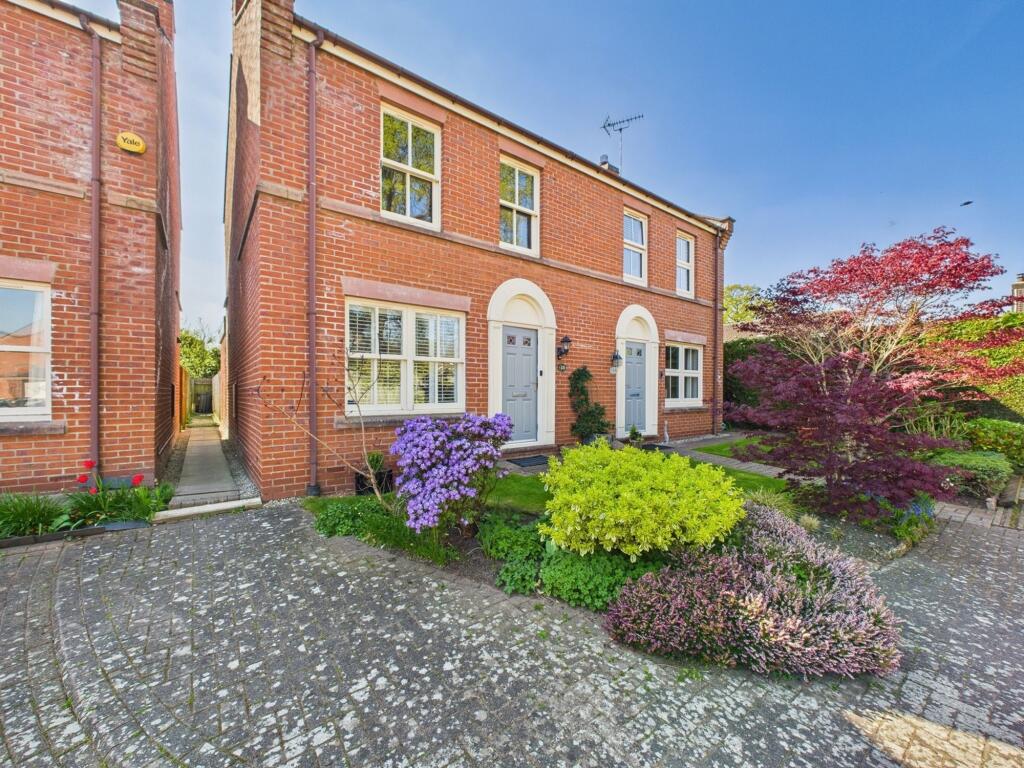 2-bed semi-detached on Newall Close, Tattenhall, CH3, £345,000