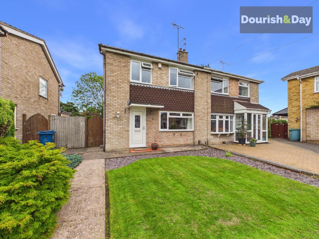 3-bed semi-detached on Carder Avenue, Stafford, ST16, £245,000