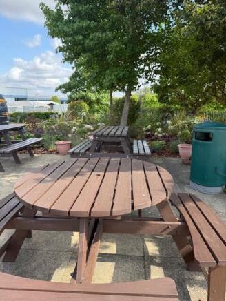 Outdoor seating