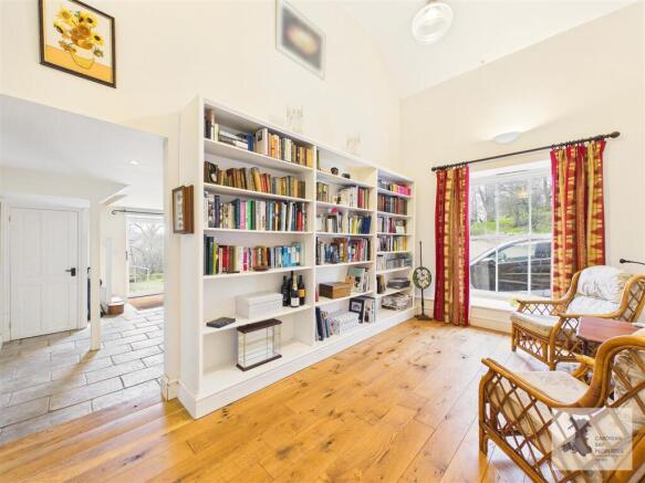 Main house library/study