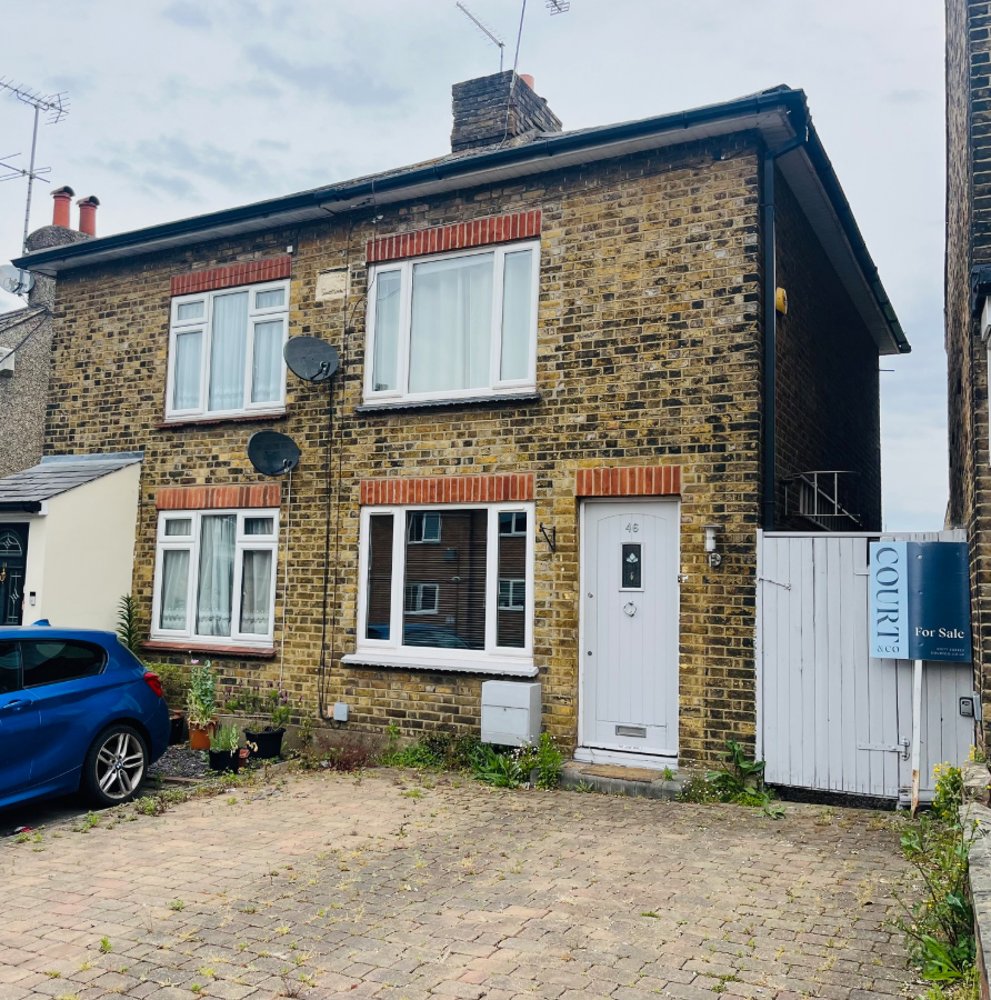 2-bed semi-detached on Junction Road, Warley, Brentwood, CM14, £475,000