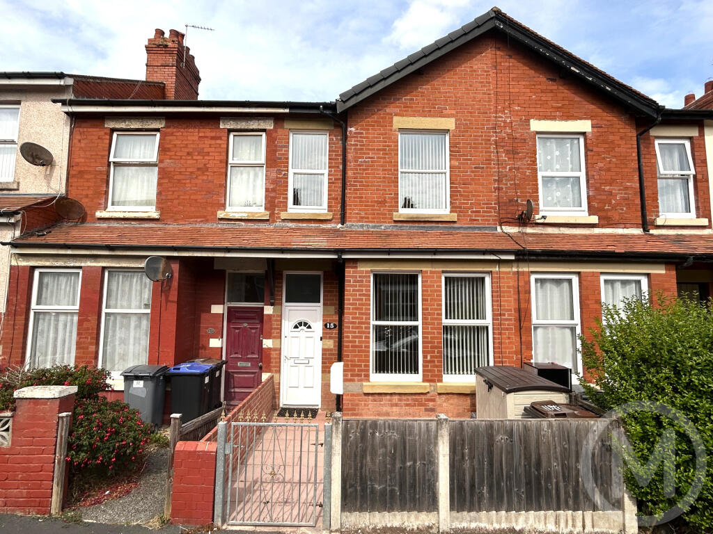 2-bed terraced on Melville Road, Bispham, £129,950