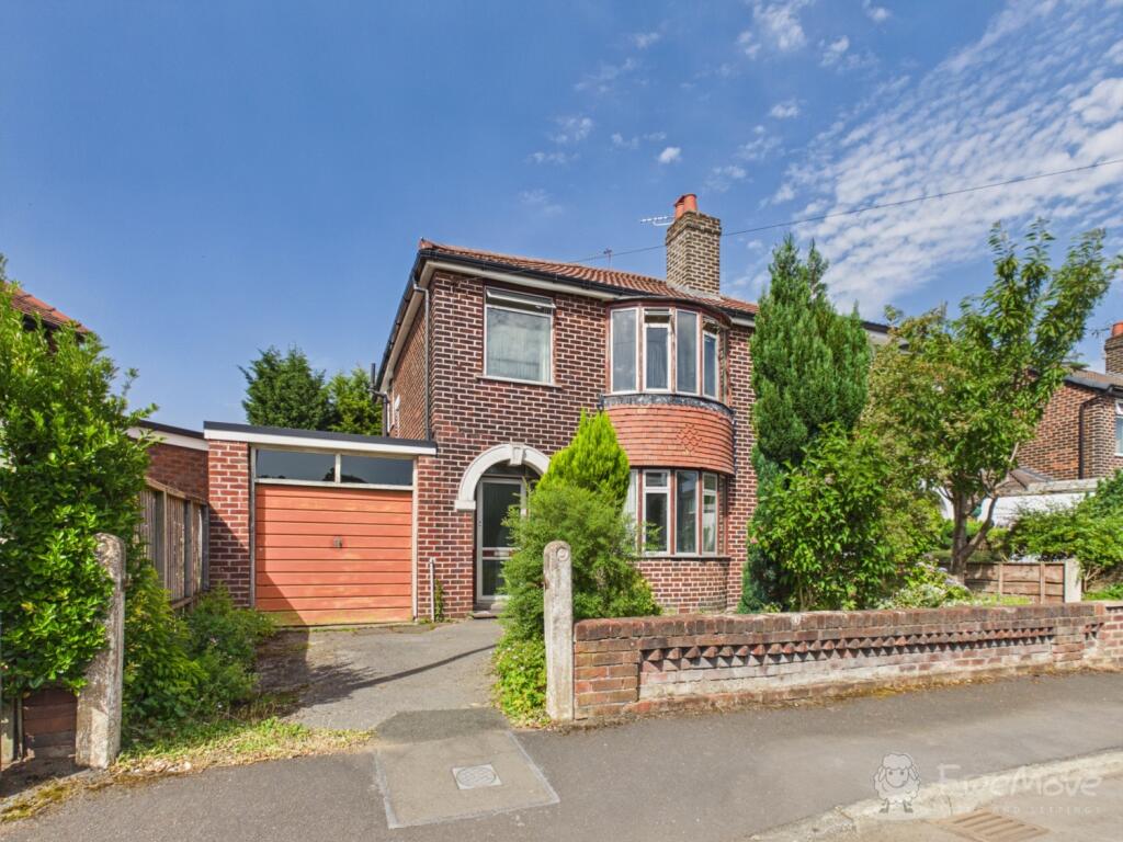 3-bed semi-detached on Lyntonvale Avenue, Gatley, £300,000