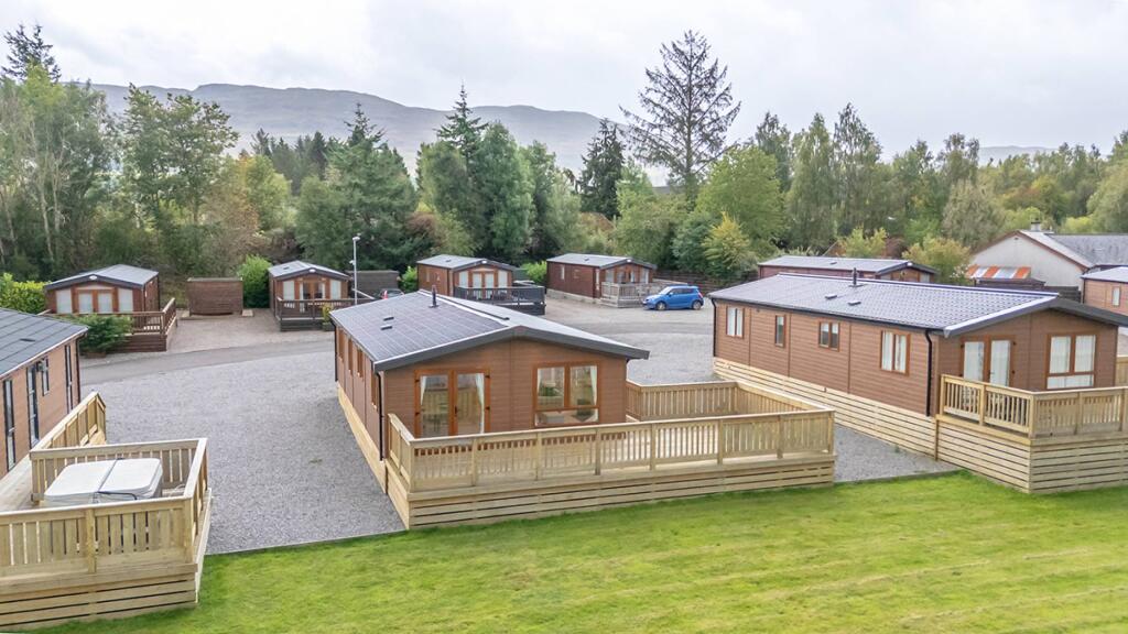 2-bed caravan on Lodge 21 Loch Ness Highland Retreat, Fort Augustus, PH32 4DS, £125,000