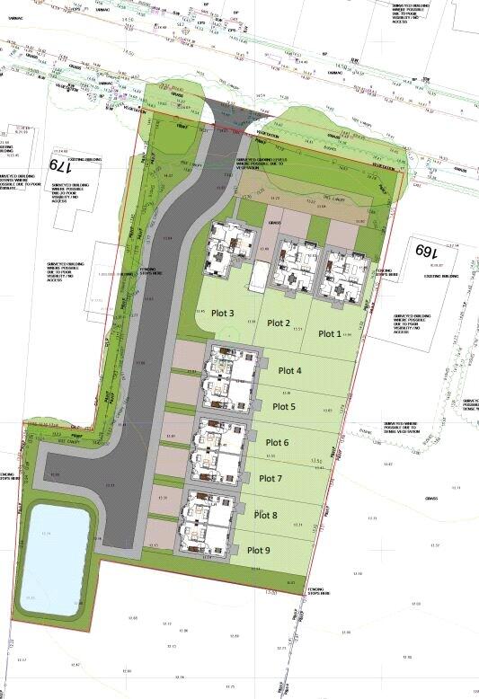 Site Plan 9 Plots