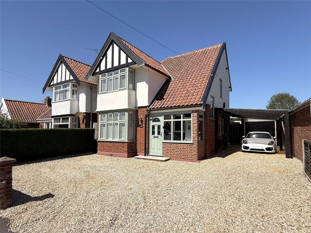 3-bed detached on Waldemar Avenue, Hellesdon, Norwich, Norfolk, NR6, £400,000