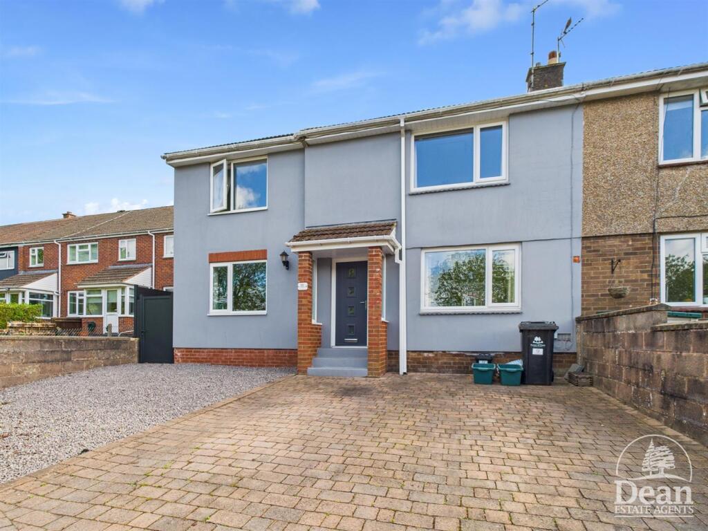 4-bed semi-detached on Hart Green, Cinderford, £280,000