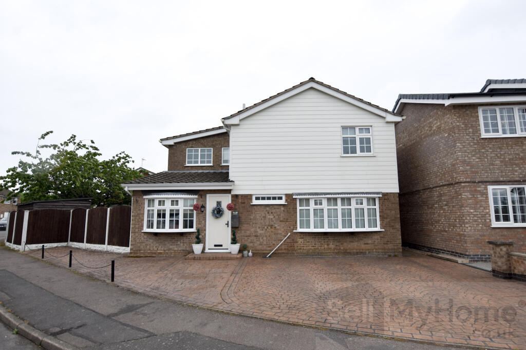 4-bed detached on Wessex Drive, Leicester, Leicestershire, £375,000