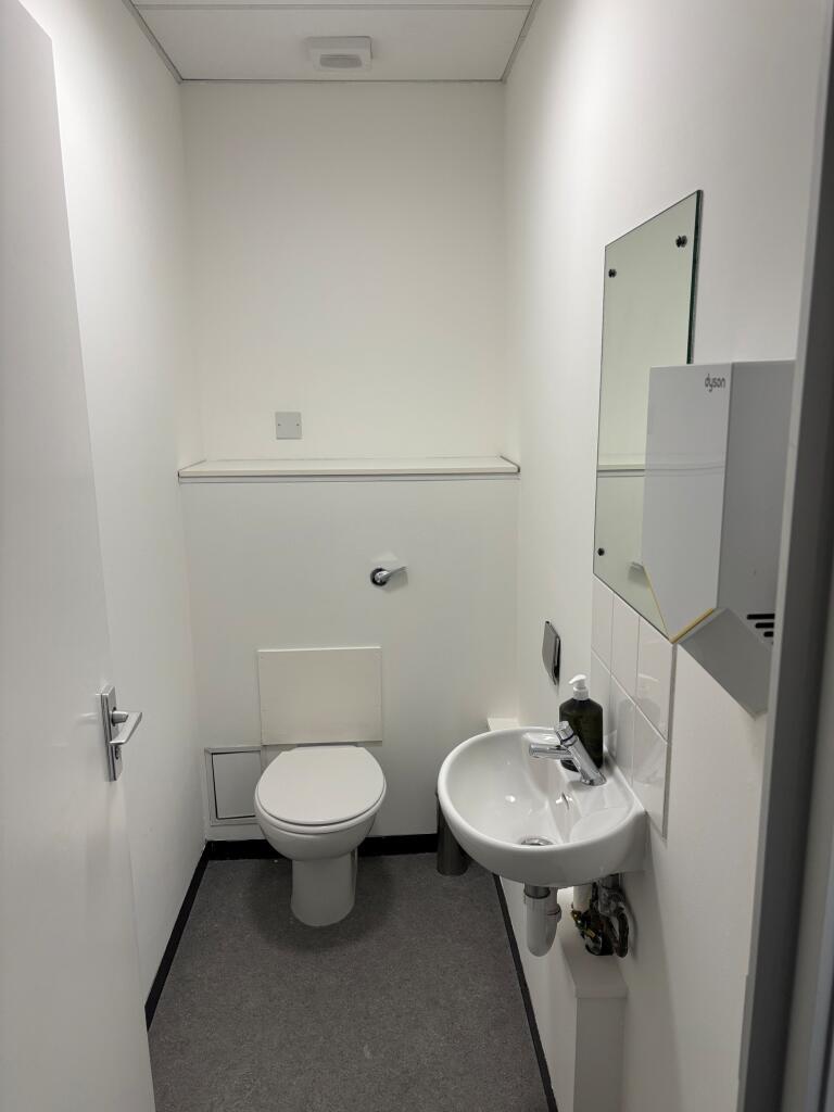 First floor toilet