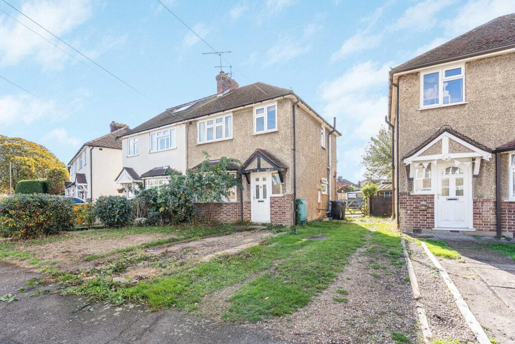 3-bed semi-detached on Grange Road, New Haw, Addlestone, Surrey, KT15, £450,000