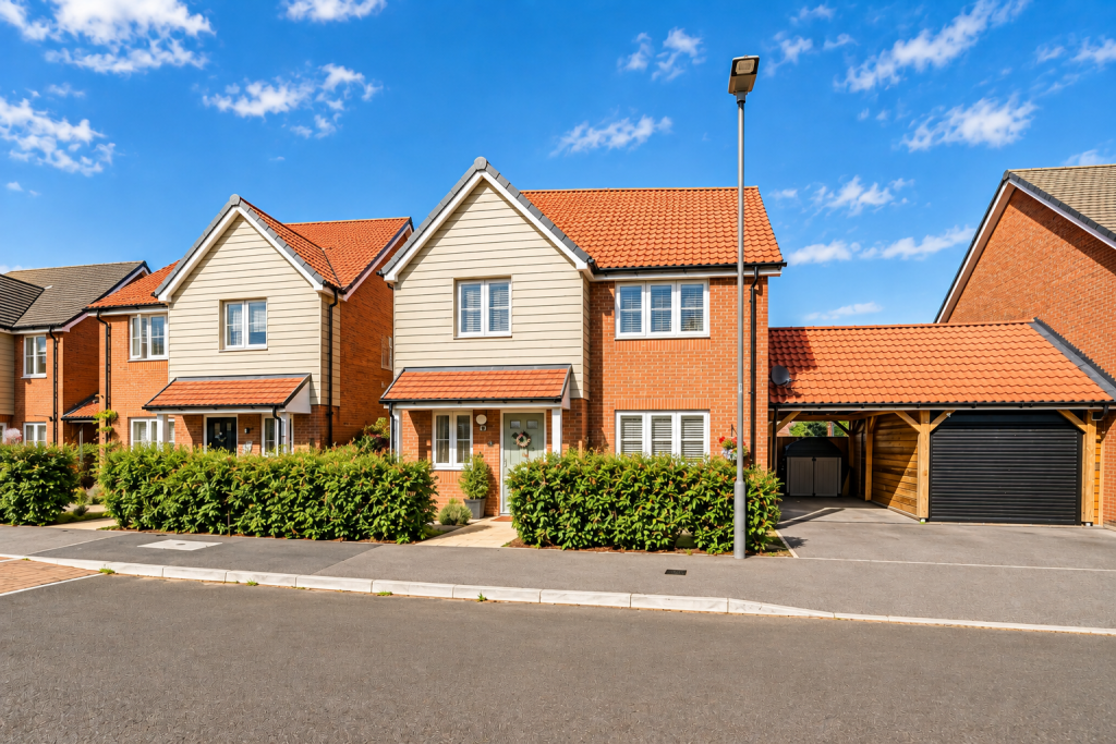 4-bed detached on Ronald Allen Drive, Aylesbury, HP22, £525,000