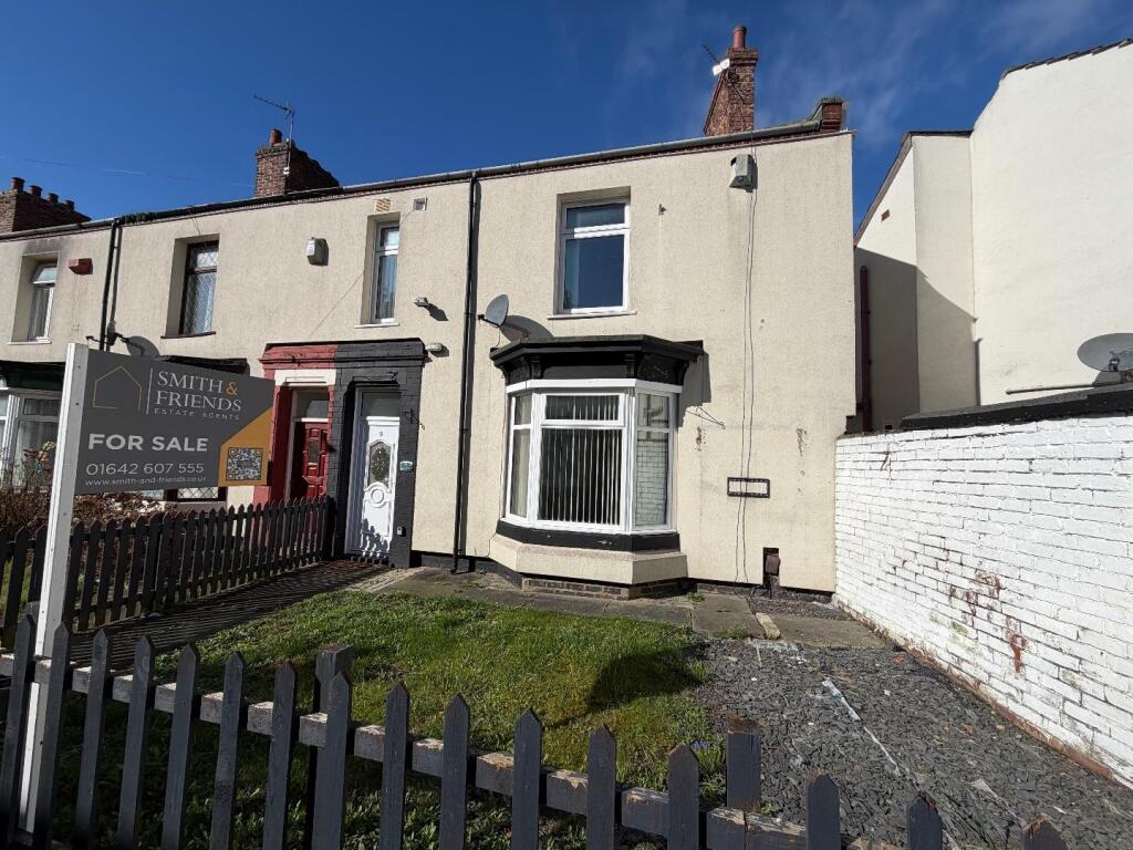 3-bed terraced on Poplar Grove, Stockton-On-Tees, £85,000