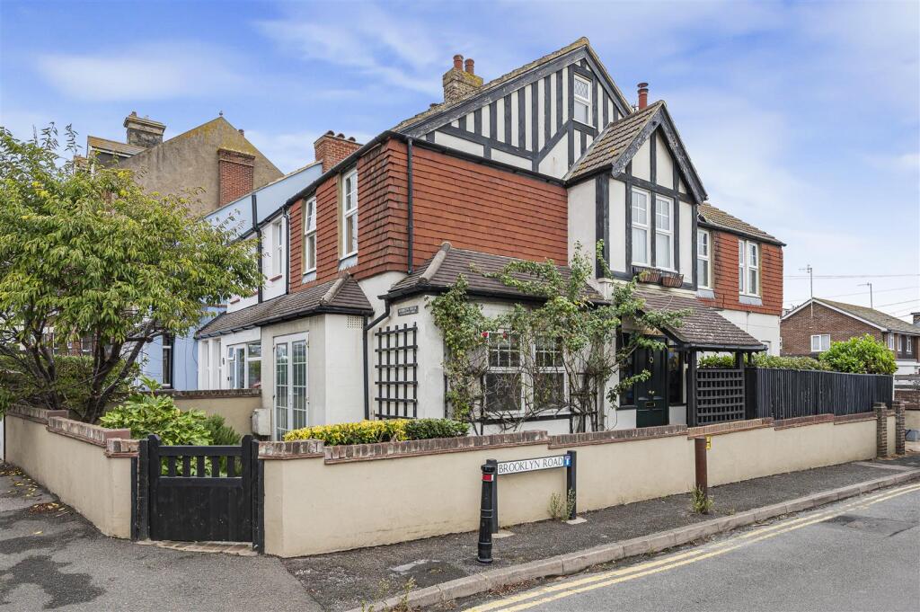 4-bed terraced on Claremont Road, Seaford, £425,000