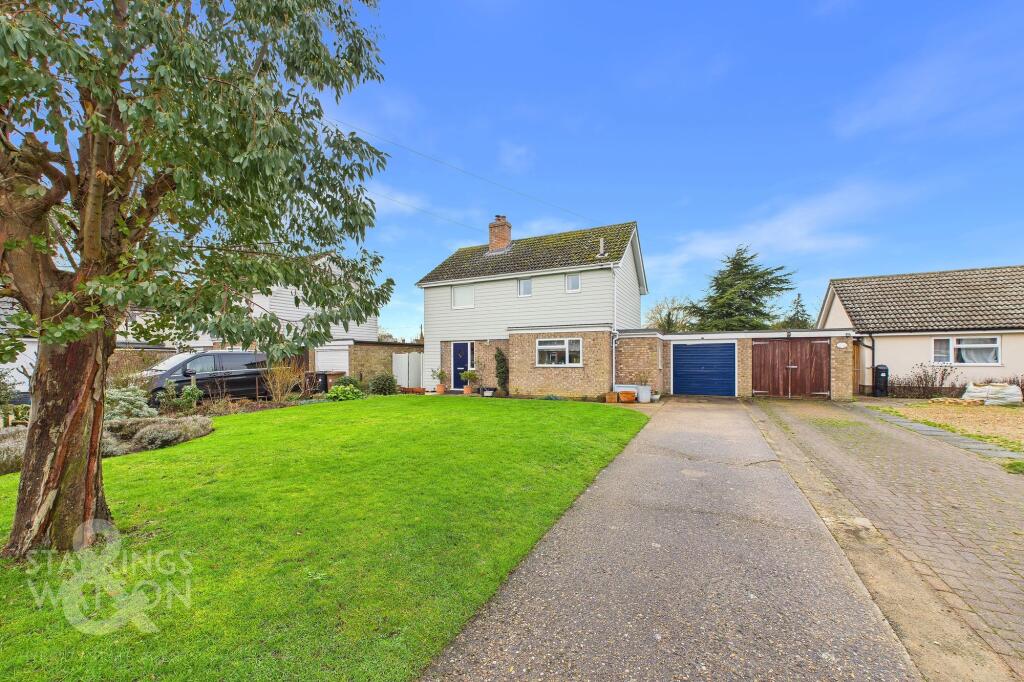 4-bed detached on Redlingfield Road, Occold, Eye, £435,000