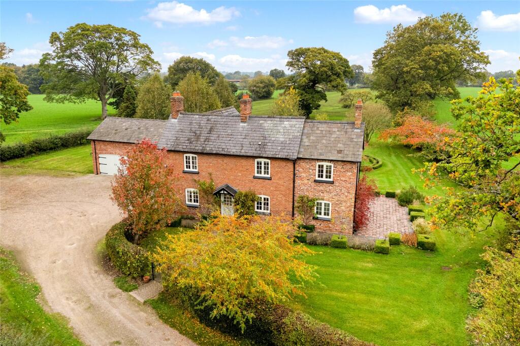 3-bed detached on Haughton, Tarporley, Cheshire, £900,000