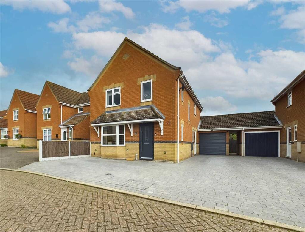 4-bed detached on Mannall Walk, Kesgrave, £425,000