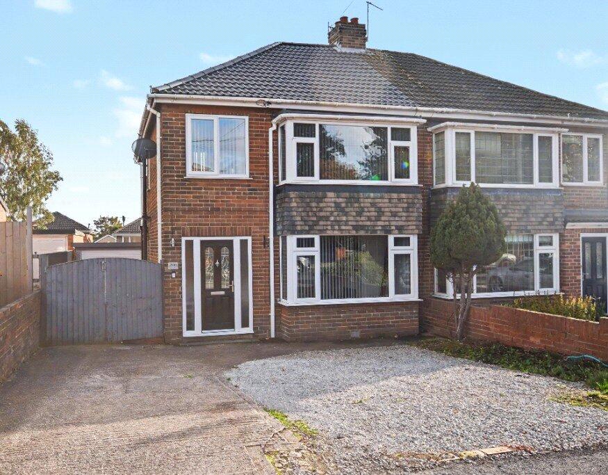 3-bed semi-detached on Queens Drive, Ossett, West Yorkshire, £290,000