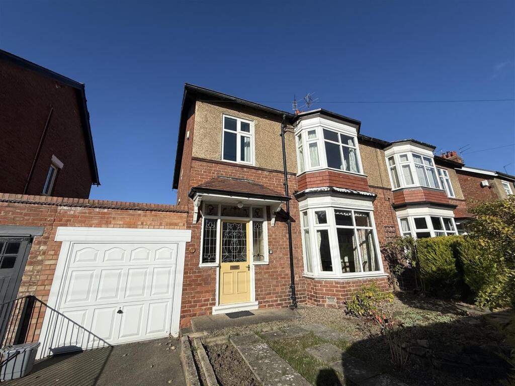 3-bed semi-detached on Pierremont Road, Darlington, £260,000