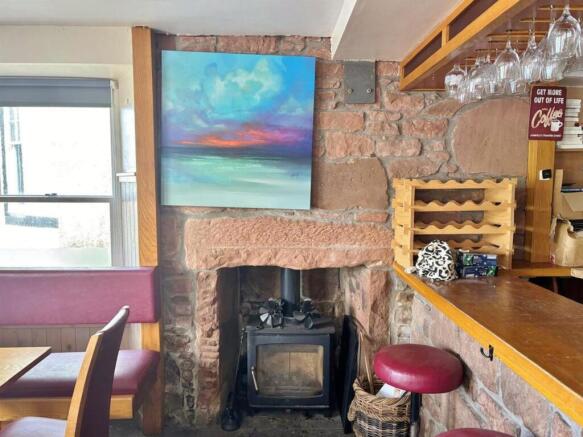 Log burner for the cosy winter nights