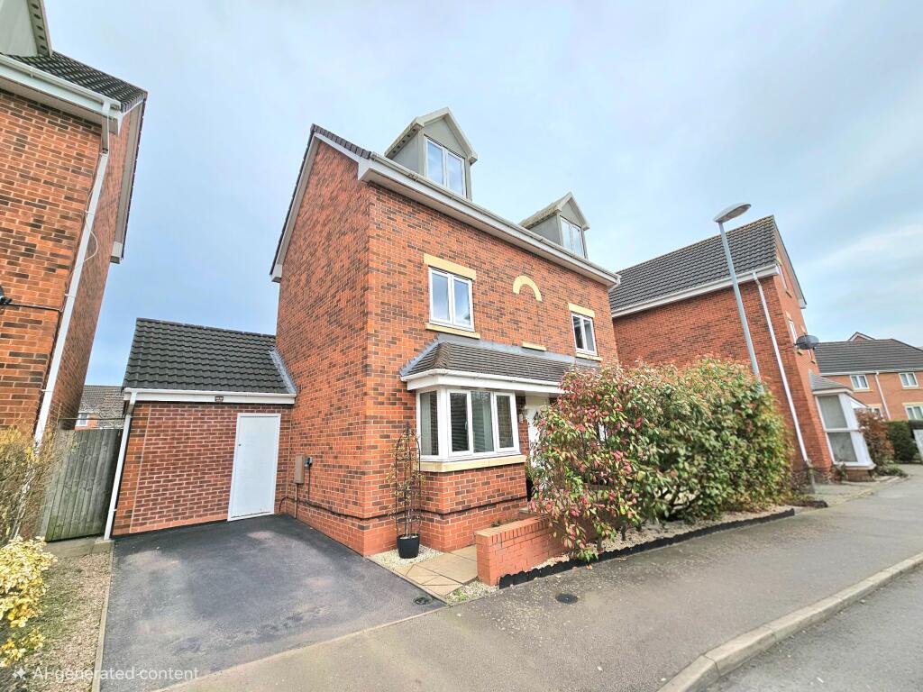 4-bed detached on Jackdaw Road, Birmingham, £350,000