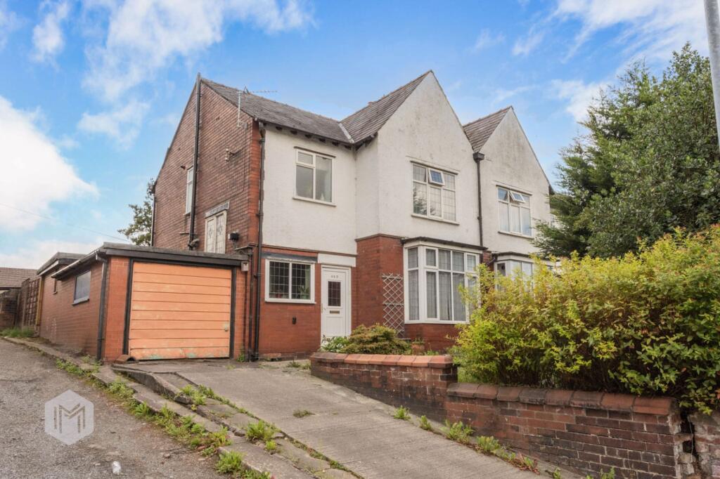 3-bed semi-detached on Bury Road, Breightmet, Bolton, BL2, £195,000