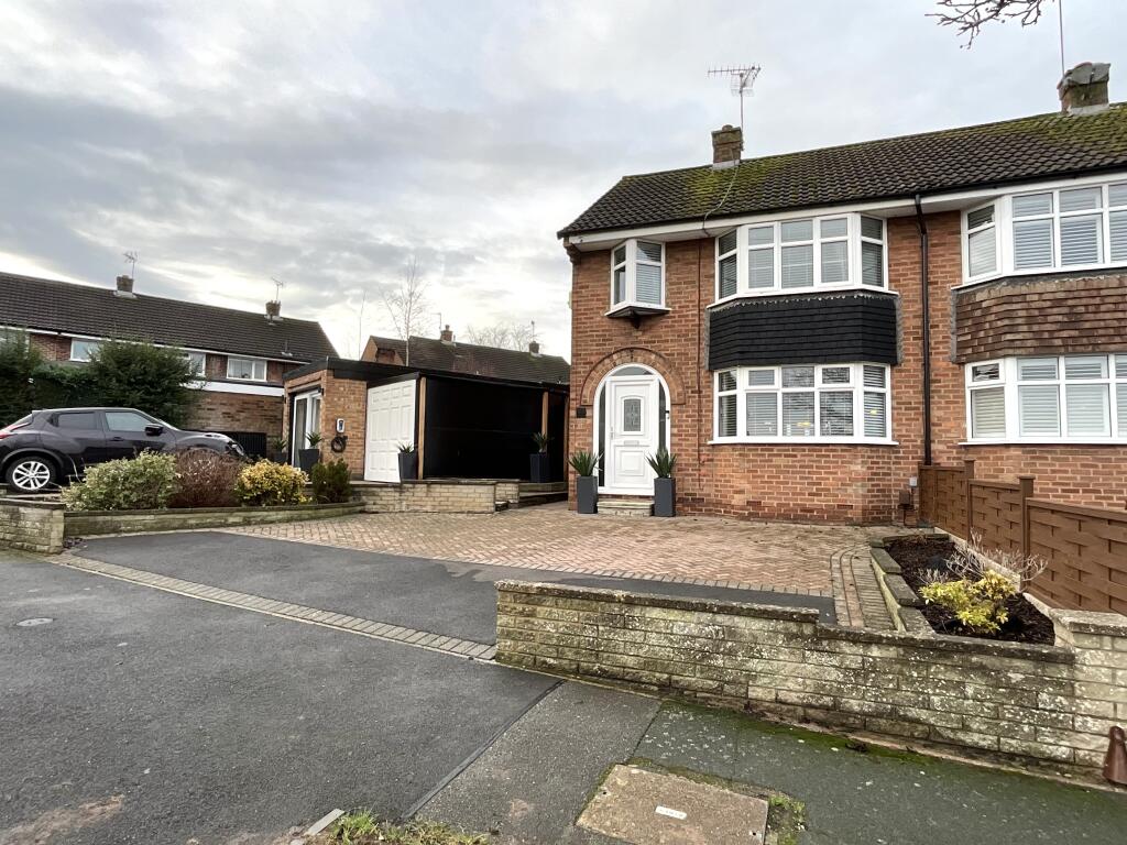 4-bed semi-detached on Hardwick Avenue, Derby, DE22, £355,000