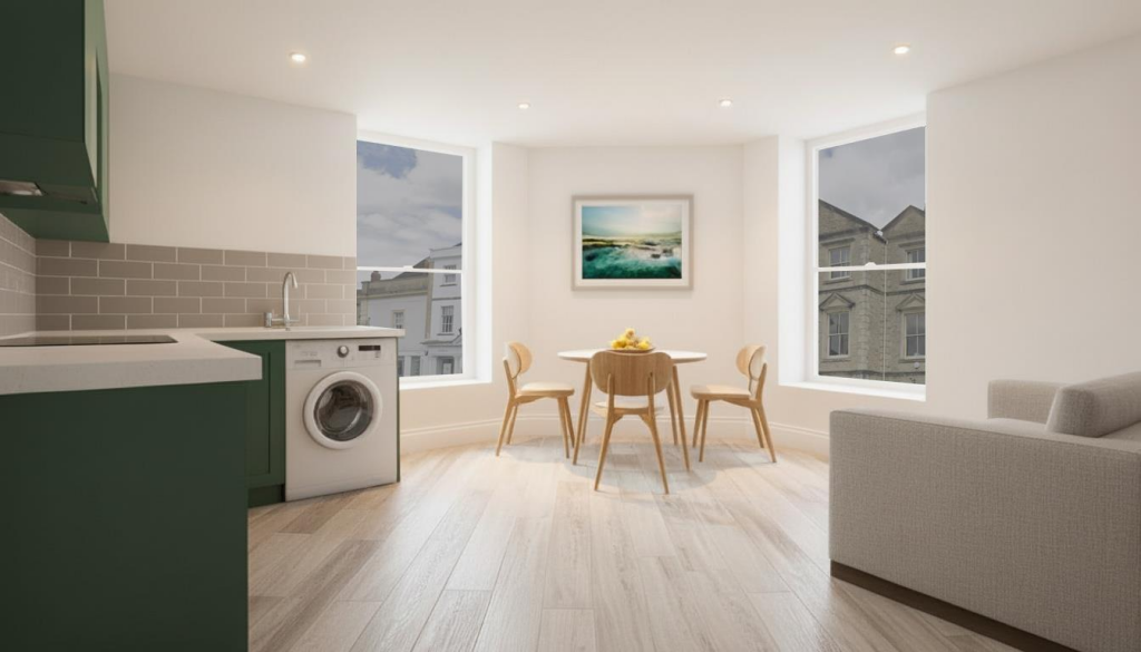 1-bed flat on Market Place, Chippenham, £135,000