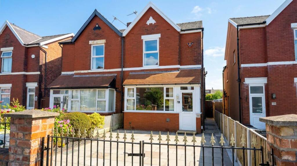 3-bed semi-detached on Heysham Road, Southport, PR9 7ED, £220,000